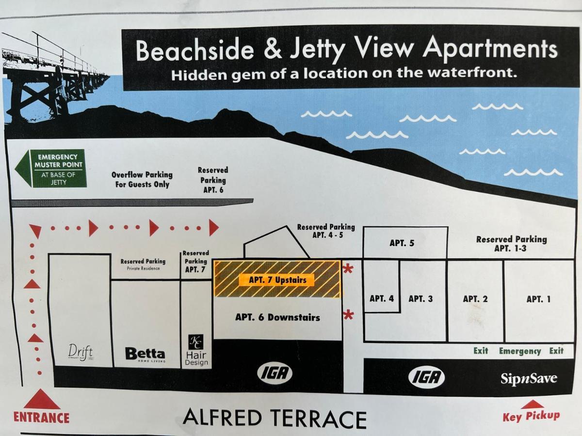 Beachside & Jetty View Apartment 7 - Sea Eagle Nest Apartment Streaky Bay Exterior foto